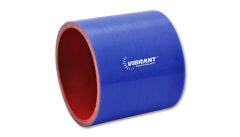 2700B - 4 Ply Silicone Sleeve Coupler, 1" ID x 3" Long - Blue
