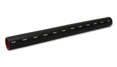 2717 - 4 Ply Silicone Sleeve Coupler, 3.5" ID x 36" Long - Black